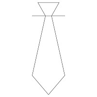 necktie border 001